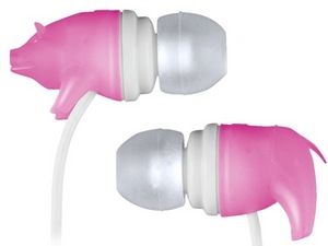Pink Pig Earbuds