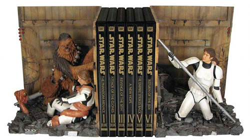Star Wars Trash Compactor Bookends