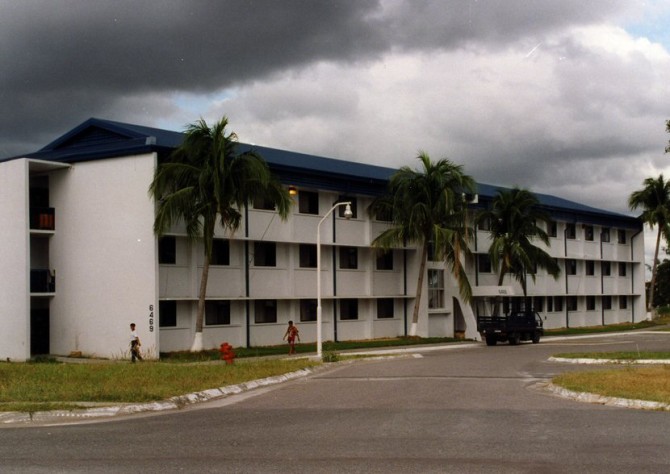 3rd CRS dormitory, Clark Air Base, Philippines (photo: Tim Tuttle)