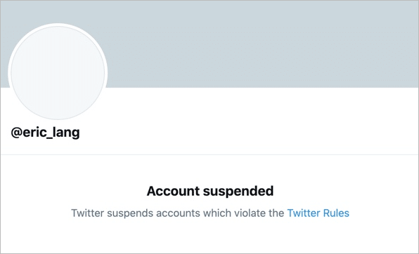 Eric Lang, famous game designer suspended from Twitter