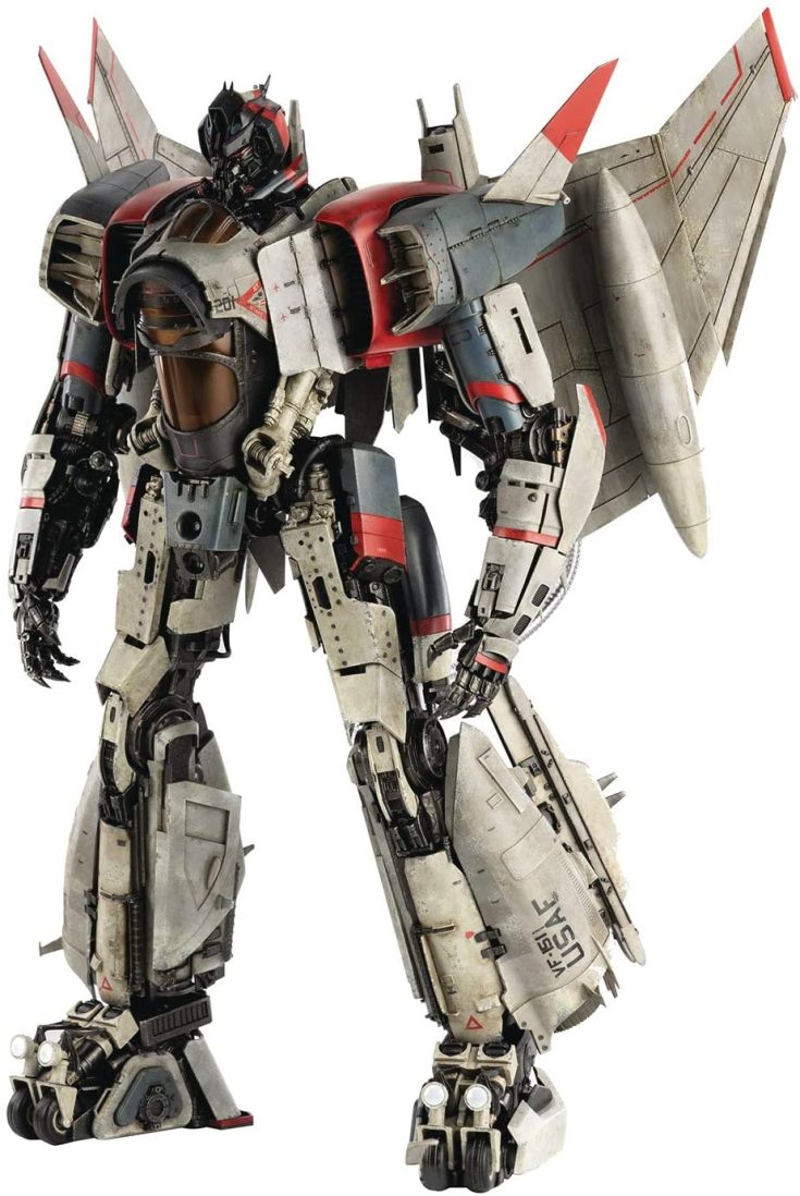 The Blitzwing premium figure from the Transformers 'Bumblebee' movie - Bent Corner