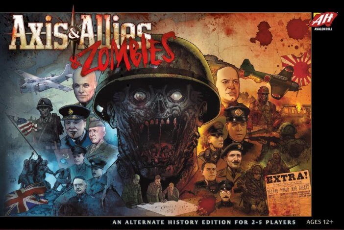 'Axis & Allies & Zombies', a board game for 2-5 players - Bent Corner