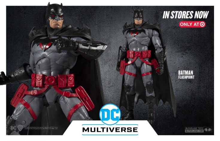 McFarlane Toys Batman Flashpoint figure is NOT in stores now