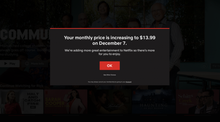 Netflix is raising rates, and I don't care - Bent Corner