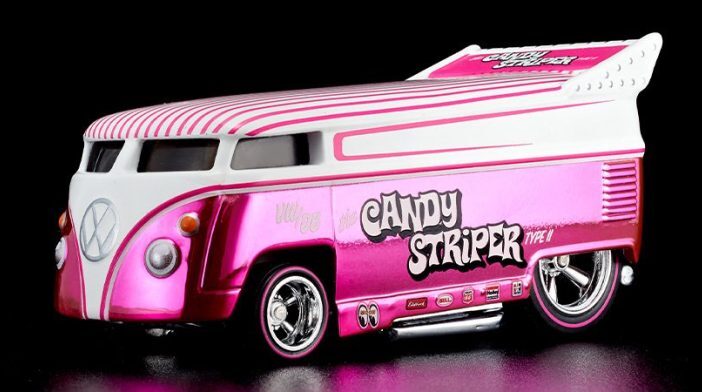 The HWC Redline Club 'Candy Striper' Volkswagen Drag Bus - Bent Corner