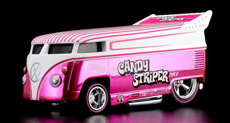 The HWC Redline Club 'Candy Striper' Volkswagen Drag Bus - Bent Corner