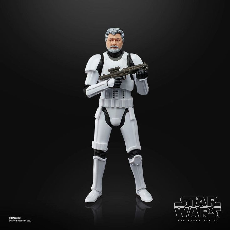 George Lucas gets turned into a 6-inch stormtrooper – Bent Corner