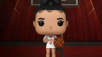 The JuJu Watkins 'white jersey' Funko Pop figure